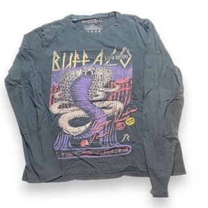 Buffalo David Bitton T-shirt Snake Concert Tour Style Retro Snake Music small